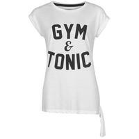 sport fx gym and tonic tie side t shirt ladies