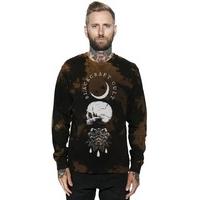 Spirits Of The Dead Bleach Wash Crewneck - Size: XXL