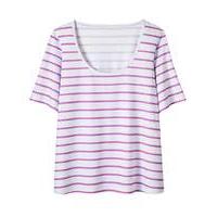 Sprinkle of Glitter Stripe Jersey Top