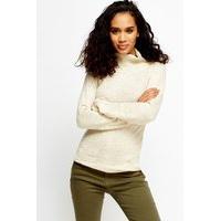 Speckled Roll Neck Jumper