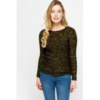 Speckled Eyelash Knit Jumper