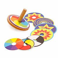 Spinning Top Toys Wooden EDC Office Desk Toys Stress and Anxiety Relief
