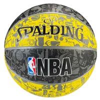 Spalding NBA Graffiti Outdoor Basketball - SS17 - Yellow/Black
