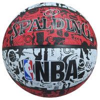 Spalding NBA Graffiti Outdoor Basketball - SS17 - Red/Black