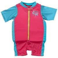 Speedo Sea Squad Floatsuit - Pink/Blue, 4 - 5 Years