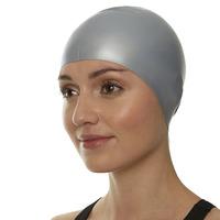 Speedo Long Hair Swimming Cap - Silver