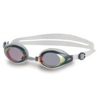 speedo mariner mirror swimming goggles red