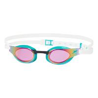 Speedo Fastskin3 Elite Mirror Swimming Goggles - Green/White