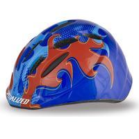 Specialized Small Fry Blue Flames Helmet