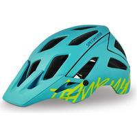 Specialized Ambush Turquoise & Hyper Green Womens Helmet