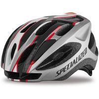 specialized align red black grid helmet