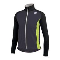 sportful kids softshell jacket blackyellow 12y