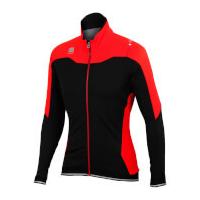 Sportful Fiandre NoRain Jacket - Black/Red - XL