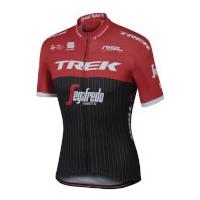 Sportful Trek-Segafredo BodyFit Pro Team Short Sleeve Jersey - Black/Red/White - XL