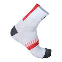 Sportful BodyFit Pro 9 Socks - White/Red - S