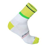 sportful gruppetto pro 12 socks whiteyellowgreen s