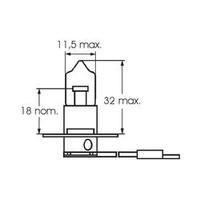 Spare bulb Halogen H3 01010000
