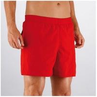 speedo mens solid leisure shorts small china red