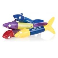 speedo sea squad spinning dive toy pack of 4