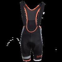 spokesman bib shorts blackorangemedium