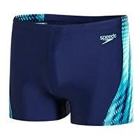 Speedo Placement Curve Panel Jammer navy/green/glow white