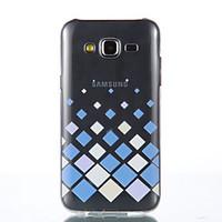 Square Thin Material Transparent TPU Phone Case for Samsung J5/G530