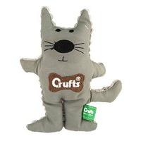 Squeaky Pet Toy Form Crufts - Grey - Cat Theme