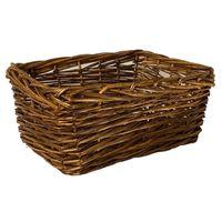 Square Edged Willow Basket (Medium)