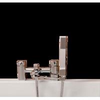 Square Bath Shower Mixer Handset Holder