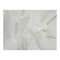 Square Cotton Dress Fabric White