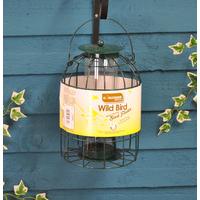 Squirrel Guard Hanging Bird Seed Feeder by Kingfisher