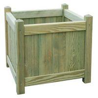 Square Wooden Planter (H)45cm (L)45cm