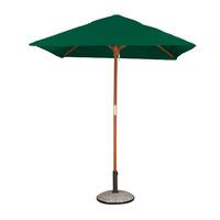 square 18m parasol regular in green