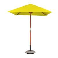 Square 1.8m Parasol Premium in Yellow