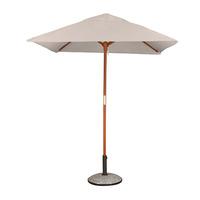 Square 1.8m Parasol Premium in Cappuccino