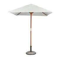 square 18m parasol premium in natural