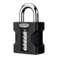 squire ss50 stonghold steel open shackle recodable combination padlock ...