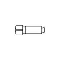 Square screws M16 120 mm Square DIN 479 Steel 10 pc(s) TOOLCRAFT 107972