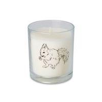 squirrel amber jar candle small