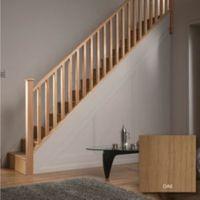 Square Oak 32mm Complete Banister Project Kit