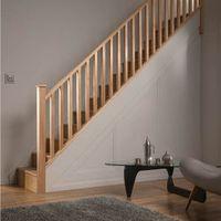 Square Hemlock 32mm Complete Banister Project Kit