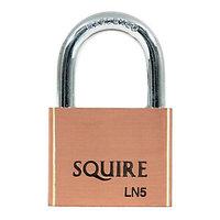 squire ln5 lion padlock brass 50mm