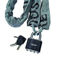 squire 3536pr laminated padlock cycle chain