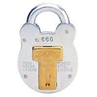 squire 660 old english padlock 4 lever steel 685mm