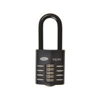 squire cp6025 63mm all weather push button combination padlock long sh ...