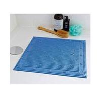 square stay put safety bath mat