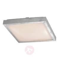 square milano led bathroom ceiling light ip44