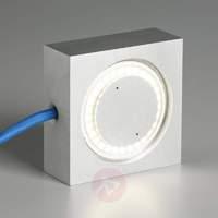 square multipurpose lamp with led blue cable