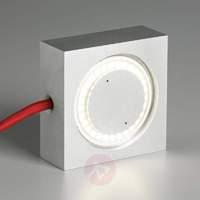 square multipurpose lamp with led red power cable