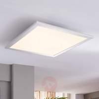 Square LED ceiling light Liv, 28 W